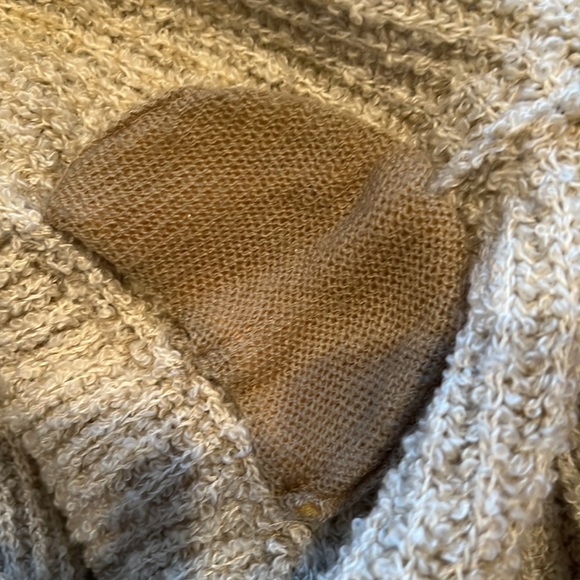 Vintage 80’s Epitome Oversized Open Front Chunky Knit Cardigan Sweater Size M - Picture 5 of 6